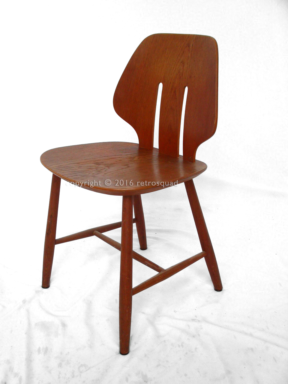 6 Modern Dining Chairs By Ejvind A. Johanss For FDB Mobler Vintage 1960 11