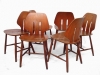6 Modern Dining Chairs By Ejvind A. Johanss For FDB Mobler Vintage 1960 01