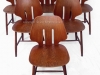 6 Modern Dining Chairs By Ejvind A. Johanss For FDB Mobler Vintage 1960 04