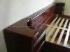 KING Size Brazilian Rosewood Platform Bed With Nightstands + UNDER-BED STORAGE by Brouer of Denmark